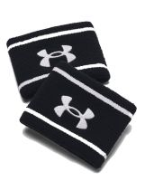 Znojnik za ruku Under Armour Striped Performance Terry Wristbands - Crni