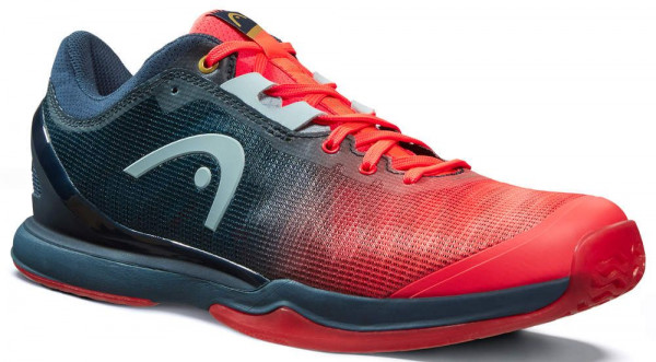 Pánská obuv na badminton/squash Head Sprint Pro 3.0 Indoor - neon red/midnight navy