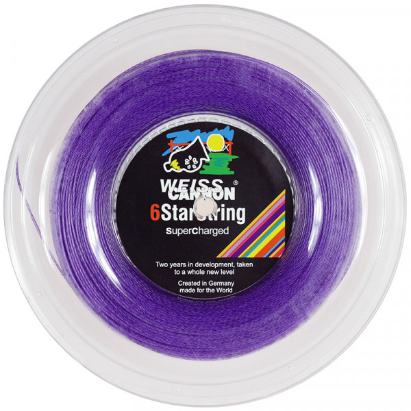 Tennis String Weiss Cannon 6StarString (200 m) - violet