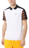 Muški teniski polo Australian Polo Ethno Ace - white Muški teniski polo Australian Polo Ethno Ace - white