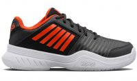 Tenisice za djecu K-Swiss Court Express Omni - jet black/spicy orange/white Tenisice za djecu K-Swiss Court Express Omni - jet black/spicy orange/white