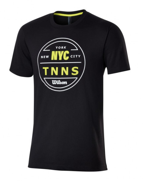  Wilson New York City Tennis Tech Tee M - black