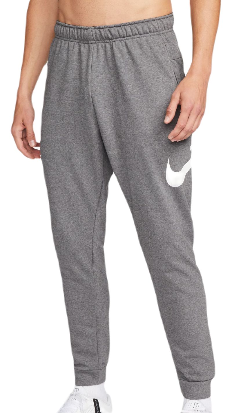 Men's trousers Nike Dry Pant Taper FA Swoosh - charcoal heather