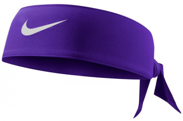 Bandană Nike Dri-Fit Head Tie 4.0 - court purple/white