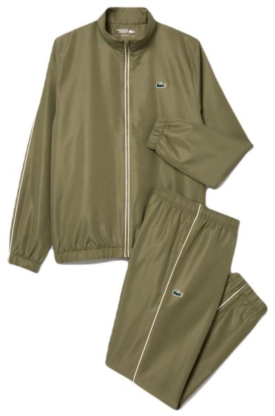 Pánske súpravy Lacoste Tracksuit Set - Zelený