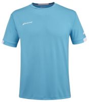 Herren Tennis-T-Shirt Babolat Play Crew Neck Tee Men - cyan blue