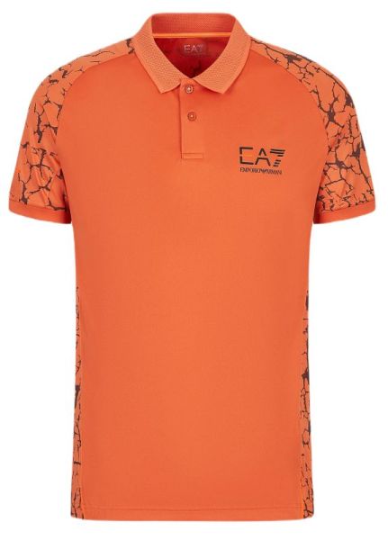 Herren Tennispoloshirt EA7 Man Jersey Polo Shirt - spice route