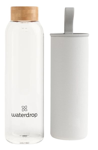 Láhev na vodu Waterdrop Glass Classic 600ml