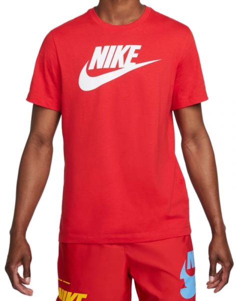  Nike Sportswear T-Shirt Icon Futura M - university red/white