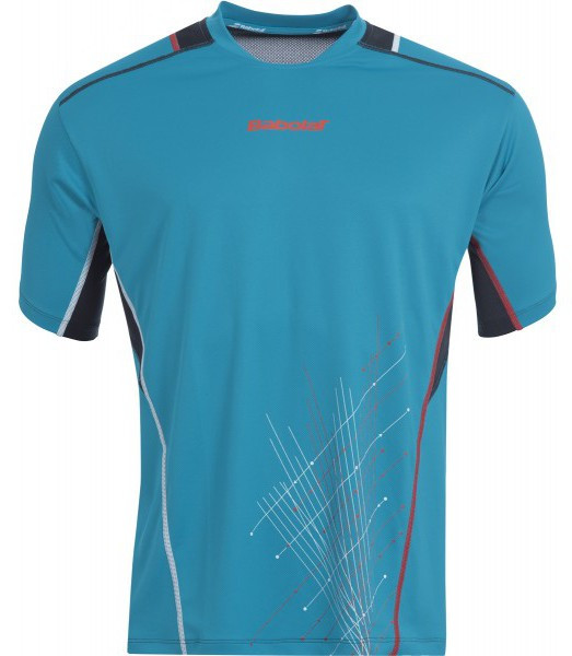  Babolat T-Shirt Boy Match Performance - light blue