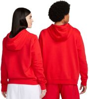 Ženski sportski pulover Nike Sportswear Club Fleece Pullover Hoodie - university red/university red/white Ženski sportski pulover Nike Sportswear Club Fleece Pullover Hoodie - university red/university red/white
