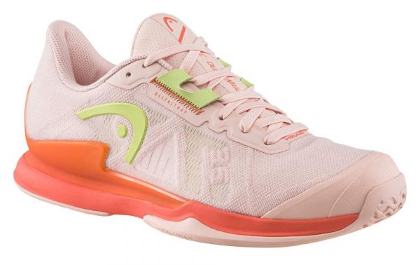 Chaussures de tennis pour femmes Head Sprint Pro 3.5 Women - salmon/lime