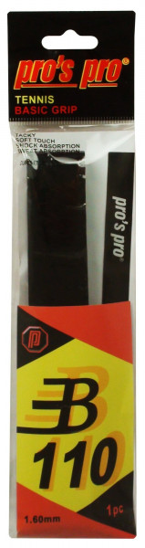 Gripovi za reket - zamjenski Pro's Pro Basic Grip B 110 1P - black