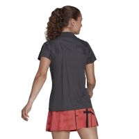 Tricouri polo dame Adidas W Club Graphic Polo - grey six/acid red Tricouri polo dame Adidas W Club Graphic Polo - grey six/acid red