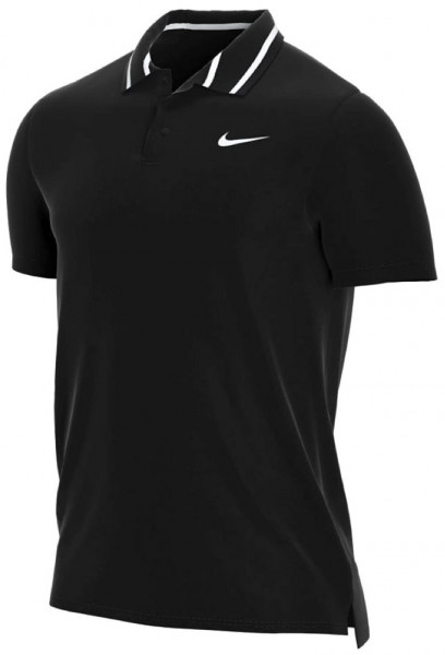 Ανδρικά Πόλο Μπλουζάκι Nike Court Dri-Fit Victory Polo PQ M - black/white