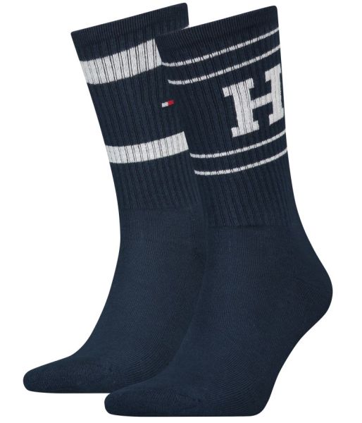 Чорапи Tommy Hilfiger Sock Sport Patch 2P - navy
