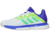 Teniso batai vyrams Adidas Sole Match Bounce Tennis Shoes M - sonic ink/screaming green/signal green Teniso batai vyrams Adidas Sole Match Bounce Tennis Shoes M - sonic ink/screaming green/signal green