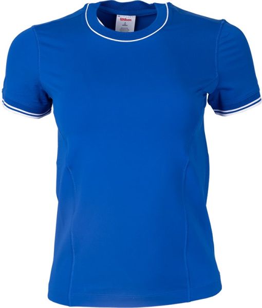 Marškinėliai moterims Wilson Team Seamless T-Shirt - Mėlynas