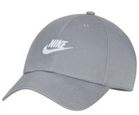 Czapka tenisowa Nike Club Unstructured Futura Wash Cap - particle grey/black