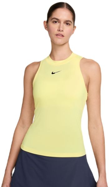 Ženska majica bez rukava Nike Court Dri-Fit Advantage Tank - light laser orange/light laser orange/black