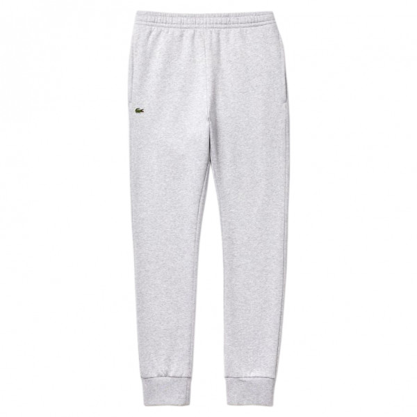 Lacoste Men's SPORT Cotton Fleece Tennis Sweatpants - grey chine