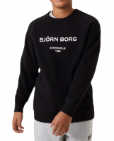 Chlapčené mikiny Björn Borg Borg Crew - black beauty