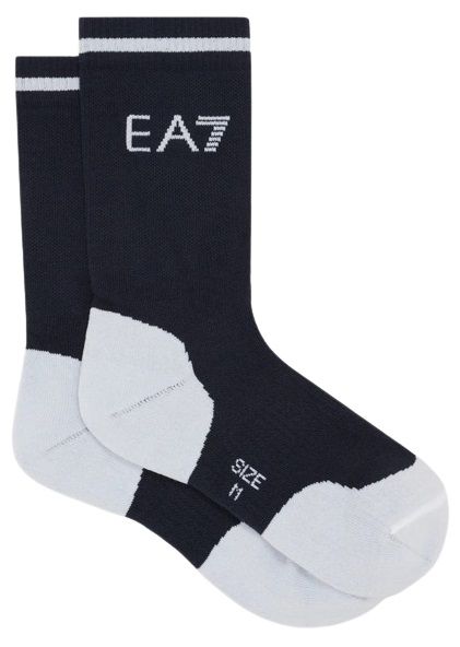 Teniso kojinės EA7 Tennis Pro Socks 1P - black/white
