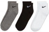 Tennisesokid  Nike Everyday Cotton Cushioned Ankle 3P - multicolor