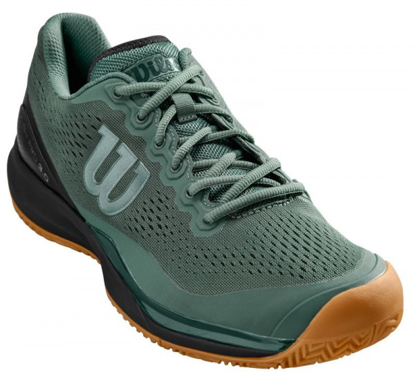 Chaussures de tennis pour hommes Wilson Rush Pro 3.0 - duck green/black/jungle green