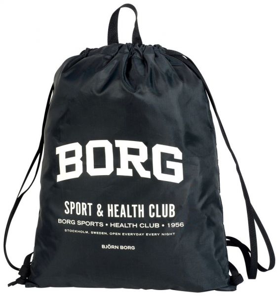 Tennis Backpack Björn Borg Street Gymsack - black beauty