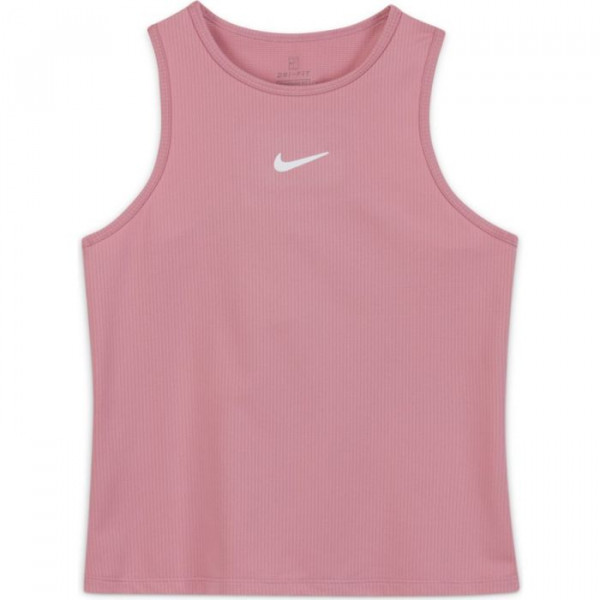 Dívčí trička Nike Court Dri-Fit Victory Tank G - elemental pink/white