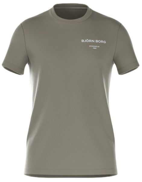 Tricouri bărbați Björn Borg Essential T-Shirt - kalamata