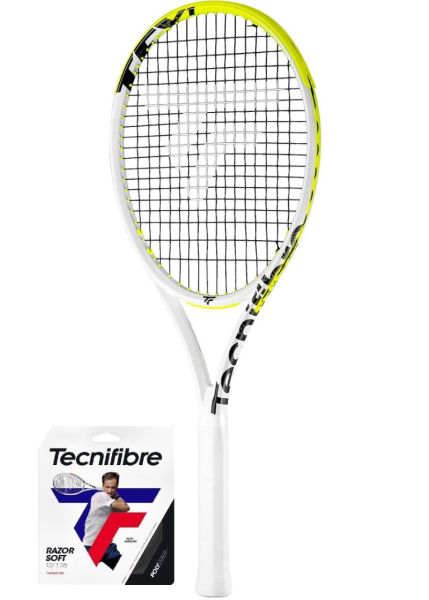 Tennis racket Tecnifibre TF-X1 255 V2 + string