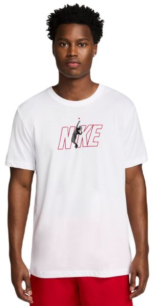 Męski T-Shirt Nike Court Dri-Fit Short Sleeve T-Shirt - white