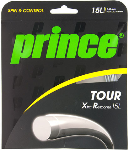 Cordes de tennis Prince Tour Xtra Response 16 (12.2 m) - silver