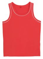 Majica kratkih rukava za djevojčice Wilson Kids Team Tank Top - Crveni