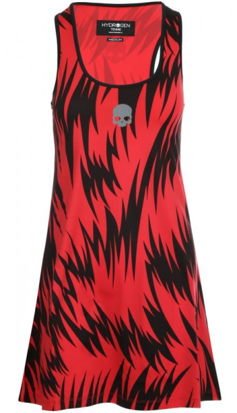 Damen Tenniskleid Hydrogen Scratch Dress Woman - red