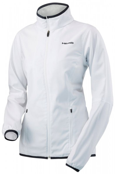 Damen Tennissweatshirt Head Club Jacket W - white
