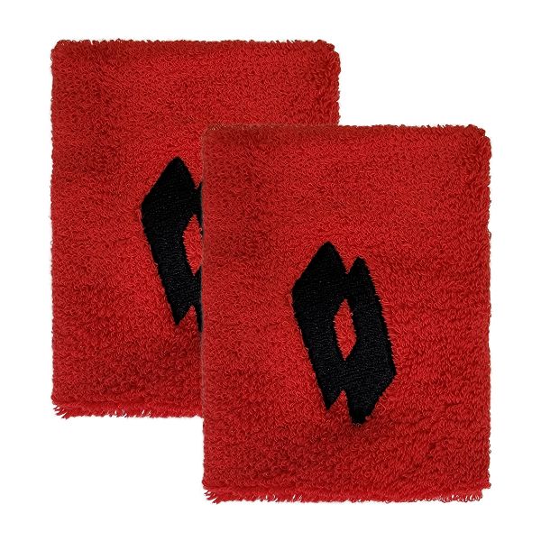 Asciugamano da tennis Lotto Wrist B II - red poppy