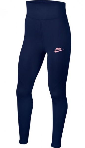  Nike Sportswear Favorites Graphix High-Waist Legging G - blue void/arctic punch