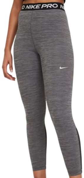 Leggings Nike Pro 365 Tight 7/8 Hi Rise W - Grau, Schwarz, Weiß