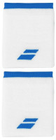Manșete  Babolat Logo Jumbo Wristband - white/blue aster