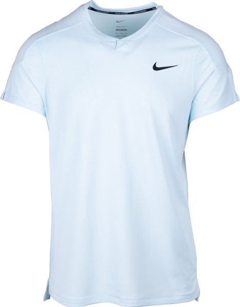 Pánské tričko Nike Court Dri-Fit Slam RG Tennis Top - Tyrkysový, Černý
