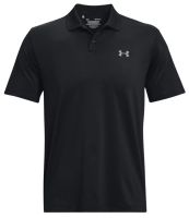 Herren Tennispoloshirt Under Armour Men's Performance 3.0 Matchplay - Schwarz