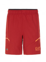 Męskie spodenki tenisowe EA7 Man Woven Shorts - red dahlia