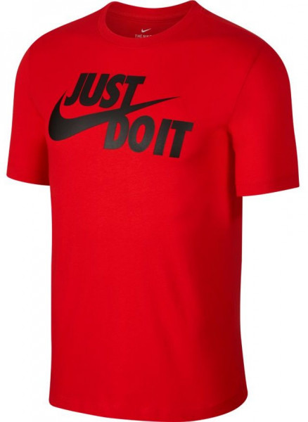  Nike NSW Tee Just Do It Swoosh M - university red/black