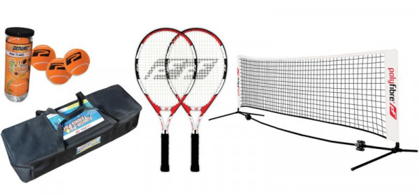 Kit de antrenament Polyfibre Junior Pro Tennis Pack