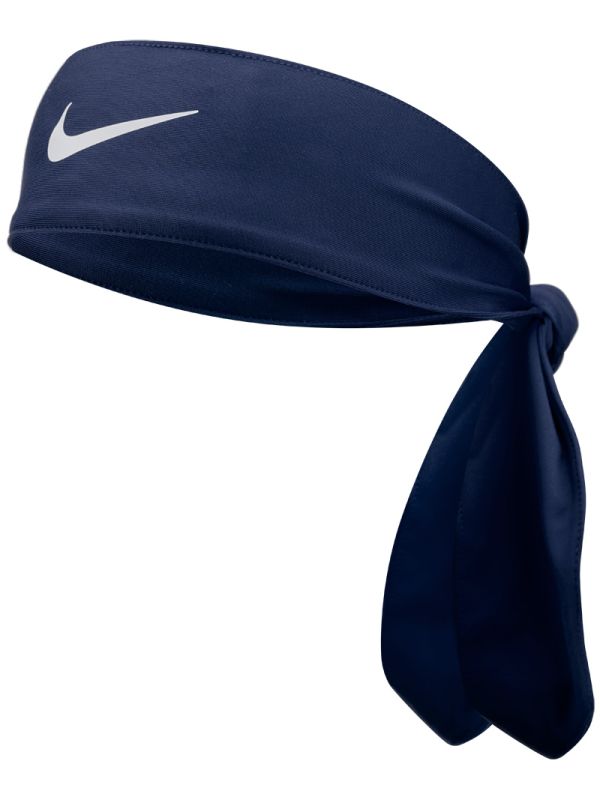 Nike Dri-Fit Head Tie 3.0 - midnight navy/white | Tennis Zone | Tennis Shop