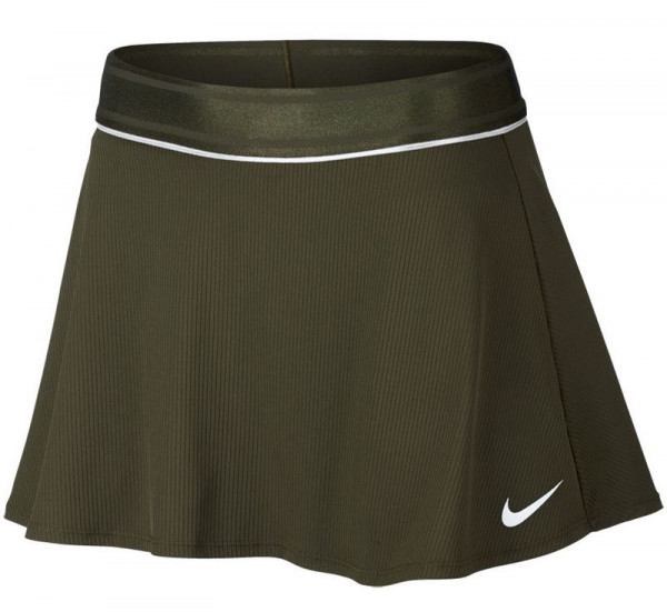  Nike Court Dry Flounce Skirt - olive canvas/white