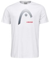Herren Tennis-T-Shirt Head Club Carl T-Shirt - white